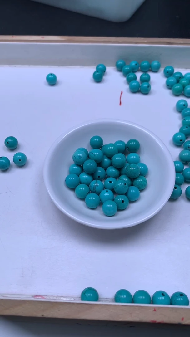 未镶嵌玛瑙手饰E628 高 瓷 绿10mm5个6.8元