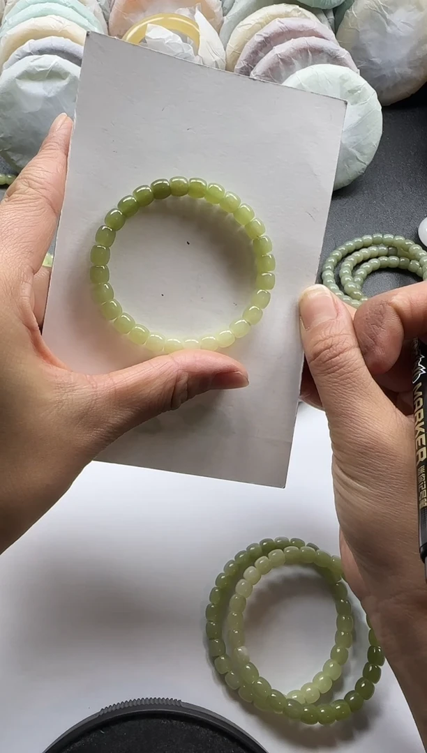 未镶嵌手链和田玉（糖玉）888888