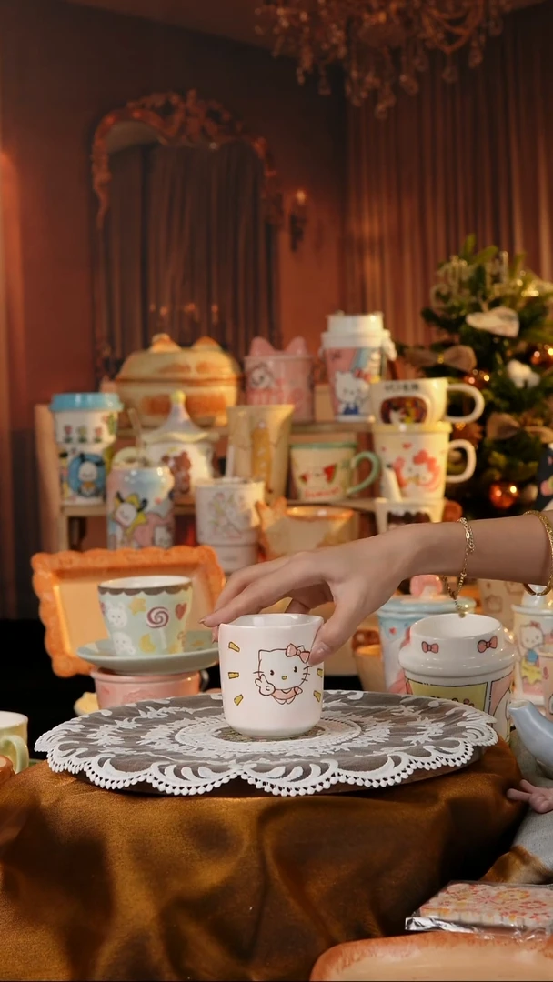 陶瓷便携款手工手绘景德镇陶瓷