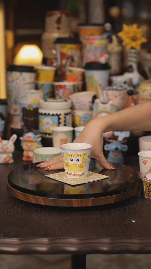 景德镇釉下彩绘设计师款式陶瓷