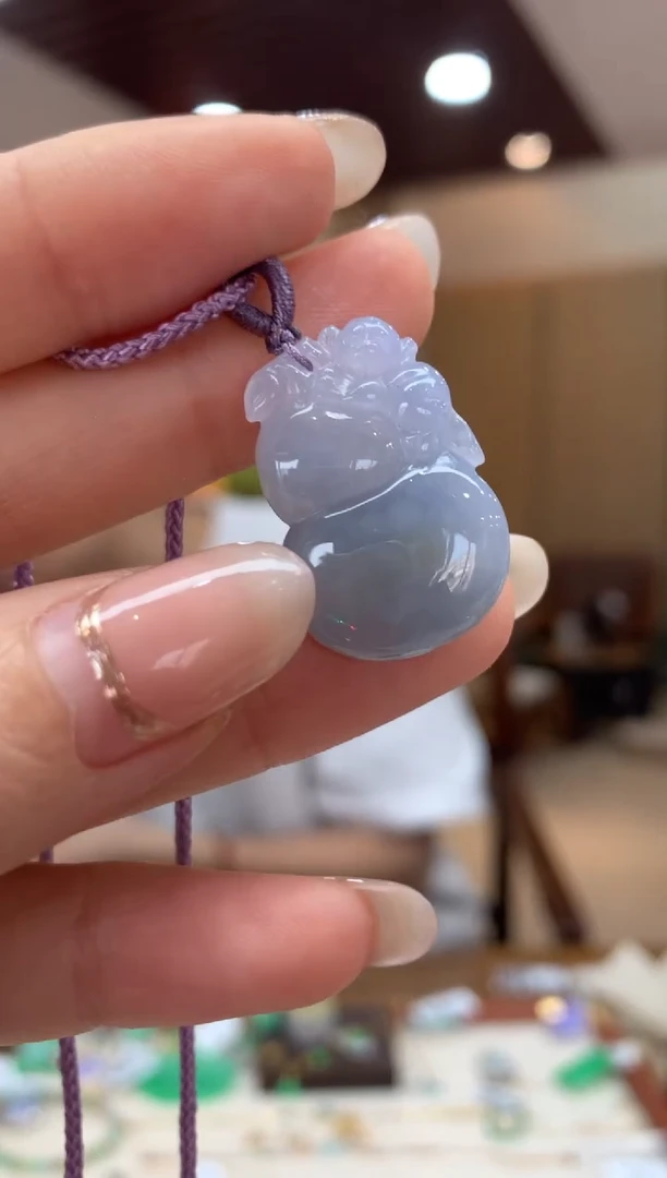 吊坠(不含链)未镶嵌翡翠葫芦