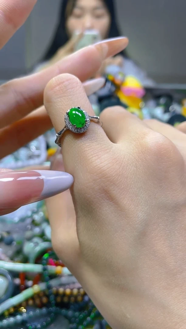 翡翠未镶嵌颈饰/N/翡翠A货一图一物