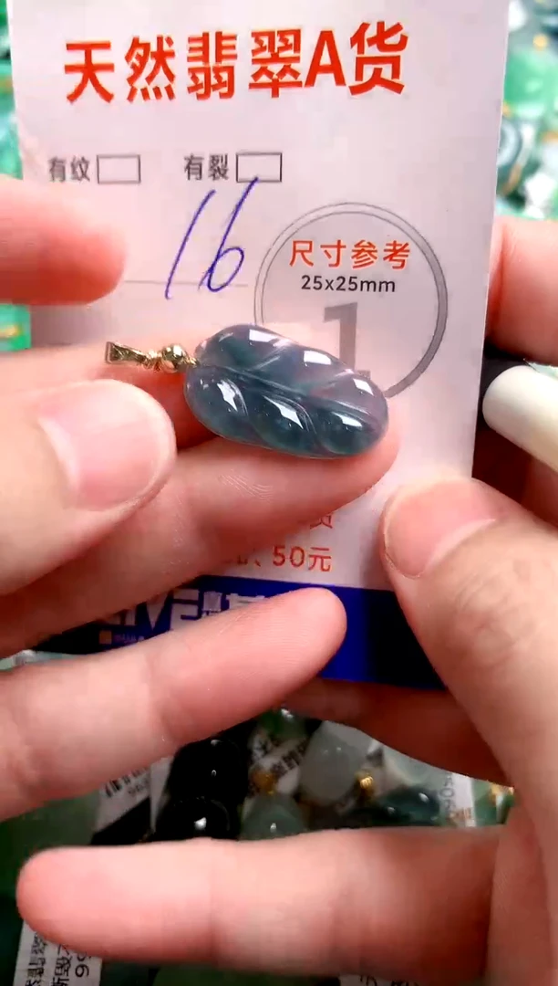 翡翠未镶嵌颈饰23000174