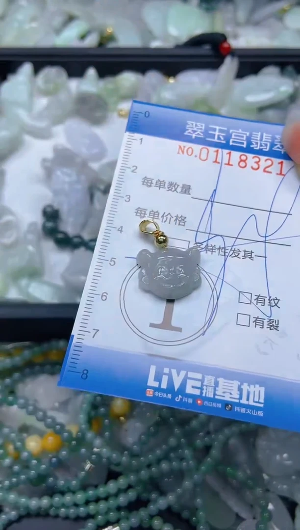 翡翠未镶嵌颈饰闪购0118321多样性发其一
