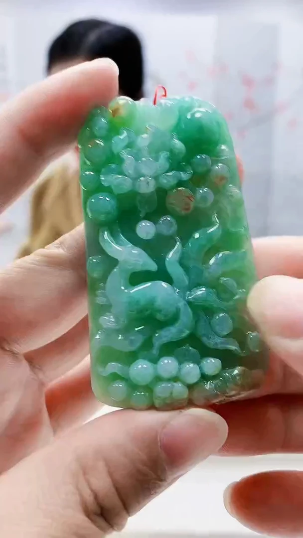 未镶嵌定制翡翠4852ty-毛货挂件10