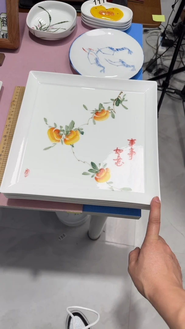 其他景德镇高温瓷（大方盘）