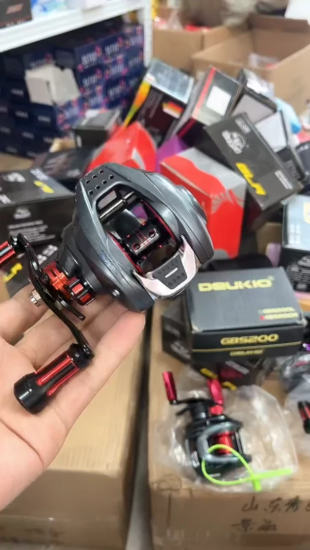 （主播展示渔轮）渔具展路亚渔轮-轻微磨损