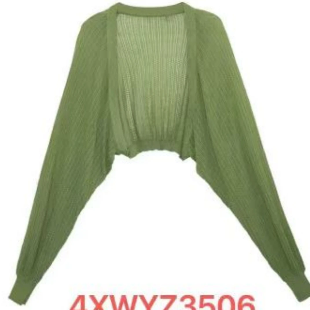 【一桐】夏季防晒针织开衫吊带披肩空调衫4XWYZ3506