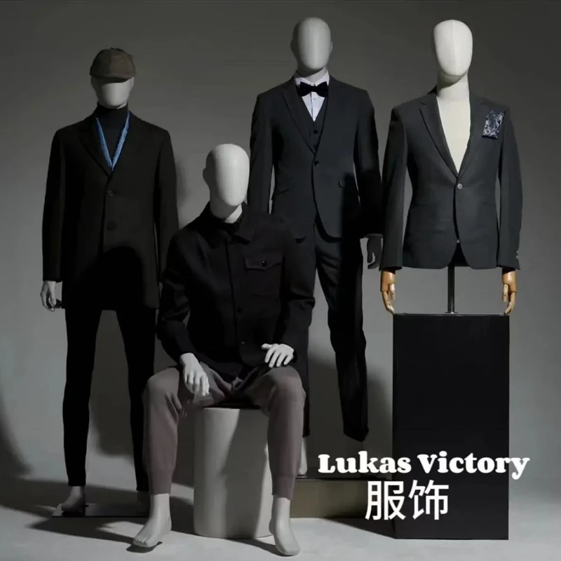 HI-E229-夏季男士黑色直筒薄款裸感设计师轻奢高定休闲长裤百搭