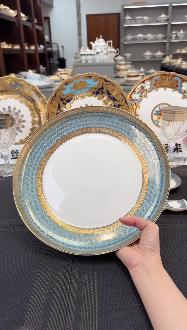 瓷片12英寸窝盘 1个