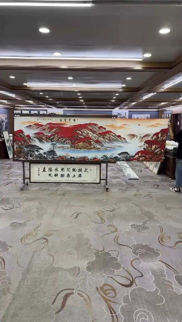 绘画Y-刘雪红-小丈二-山水画