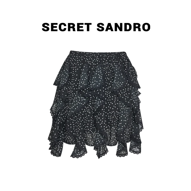 【蛋糕裙】【多娜&Secret Sandro粉丝专享】半裙 B55213079N