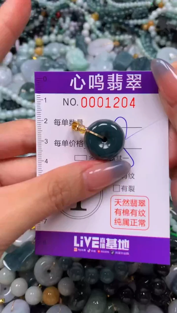 颈饰未镶嵌翡翠闪购001204