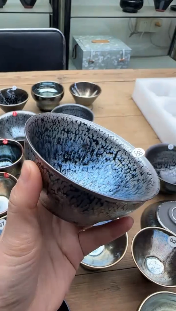 【闪购商品】茶盏38非遗名家范大富老师达系油滴