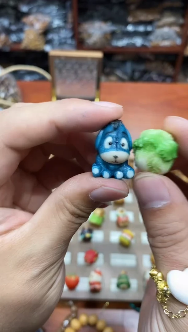 非洲檀香手串/手链象牙果根付发2