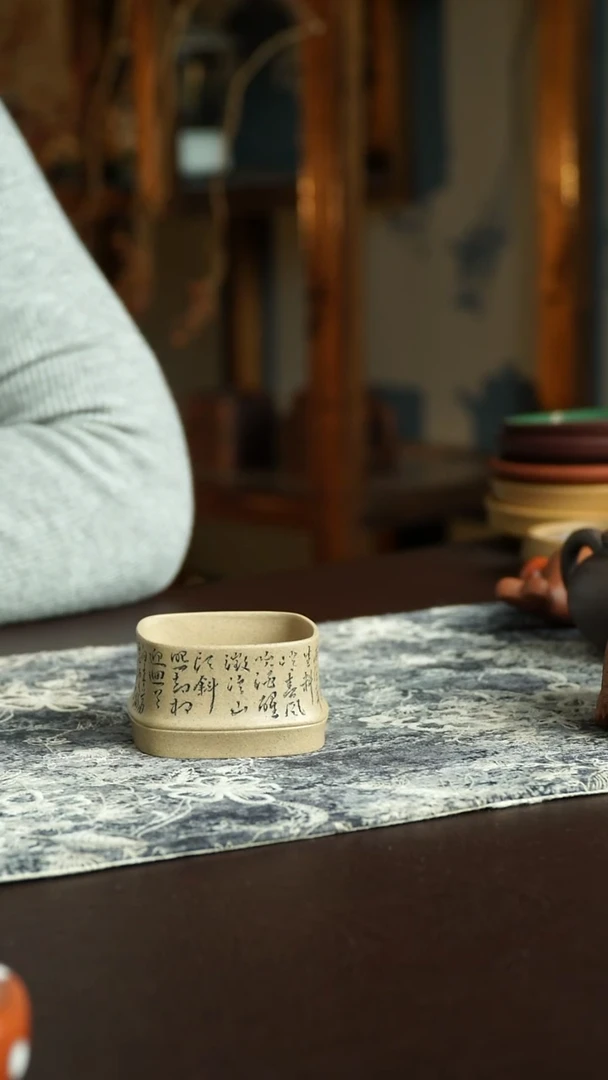 茶杯紫砂23号 新品上新特惠本山段竹节杯
