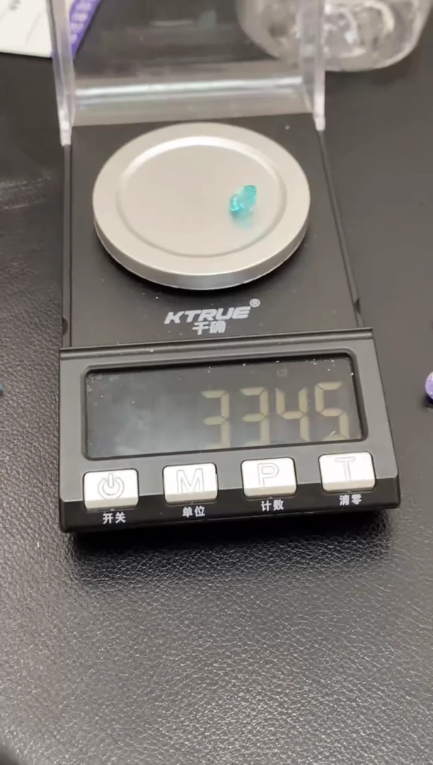 合成（培育）石榴石裸石未镶嵌培育帕拉伊巴