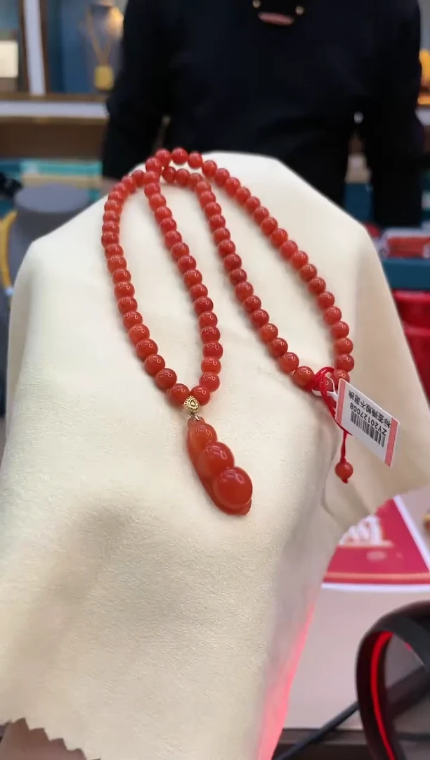 【闪购商品】南红玛瑙手链18K金镶嵌@@ZY20127008