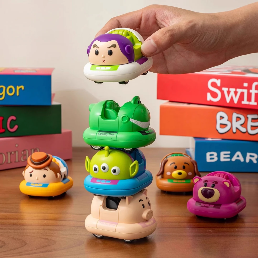 儿童玩具迪士尼卡通碰碰车双回力车男孩3益智拼装小礼品6趣味酷炫