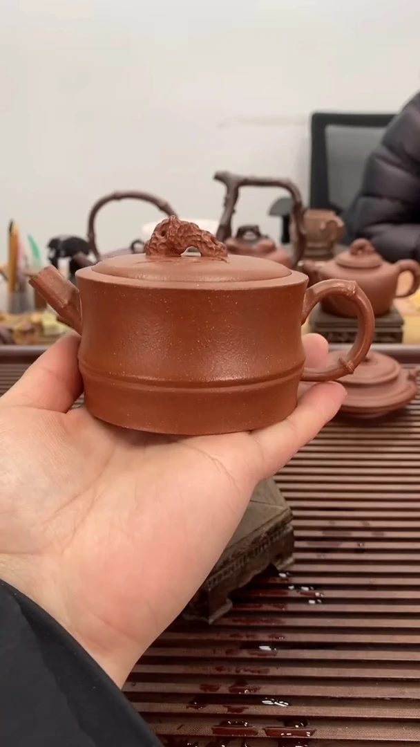 茶壶紫砂福利180毫升太湖石竹