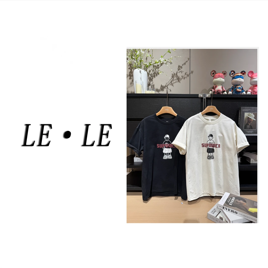 乐乐-25227韩系时尚日常百搭T恤