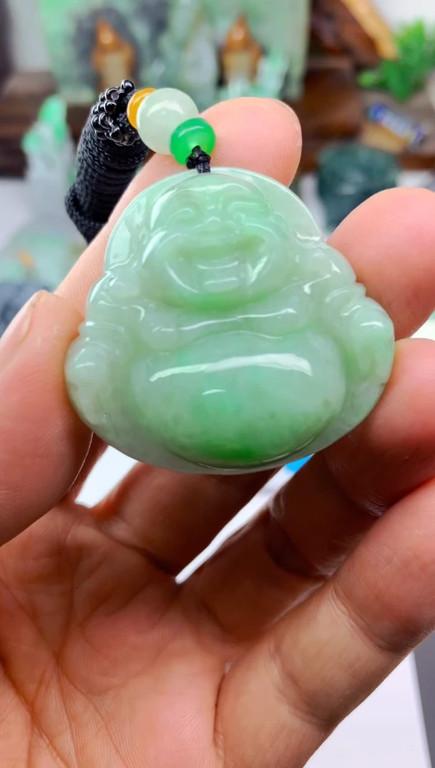 颈饰未镶嵌翡翠用****8佛公