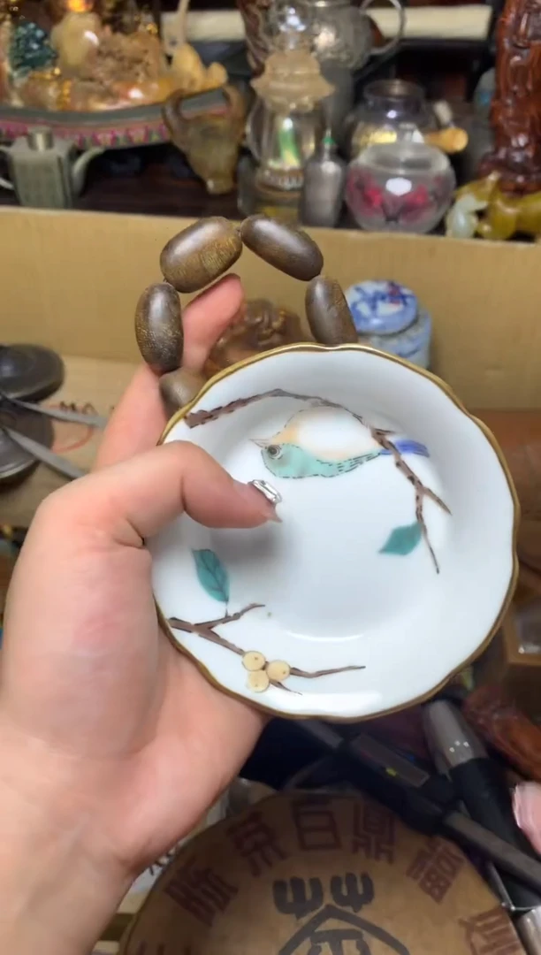 紫砂盖碗瓷器默认微瑕瓷器