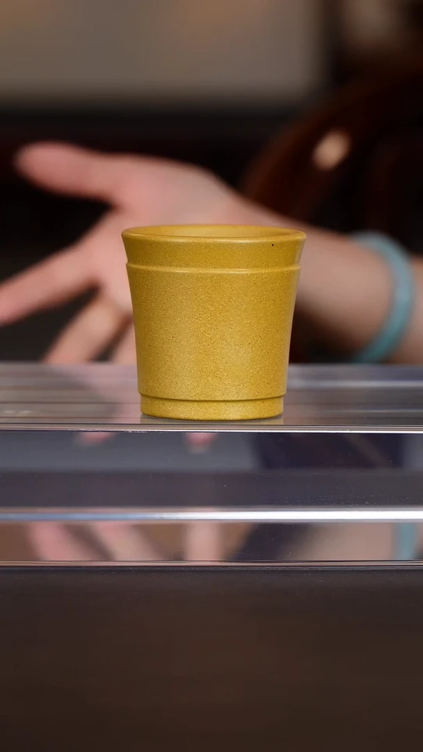 茶杯紫砂原矿黄金段主人杯