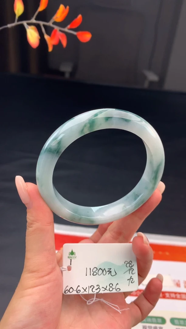 未镶嵌手镯翡翠翡翠自带#送人#，假一赔三