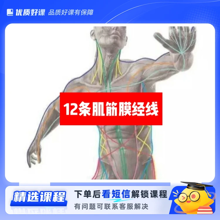 肌筋膜的奥秘(留意短信解锁课程)