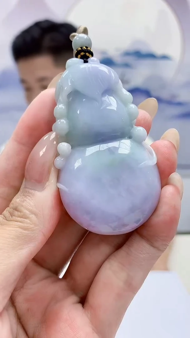 未镶嵌定制翡翠4917MM-毛货挂件32