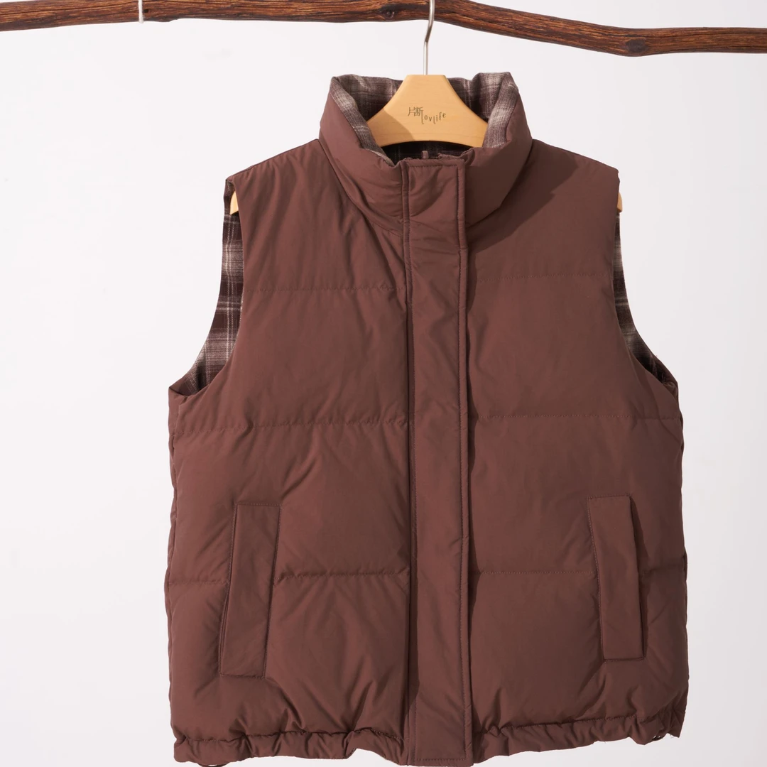 片断24冬季新款羽绒背心D4A541343Y04