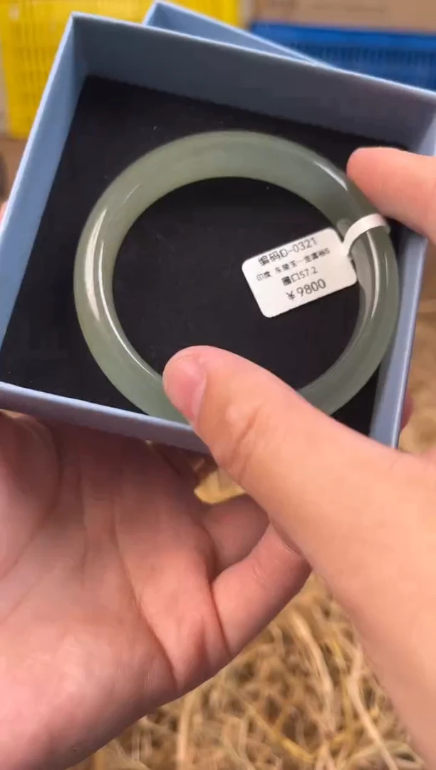 未镶嵌手镯石英质玉编码D0321