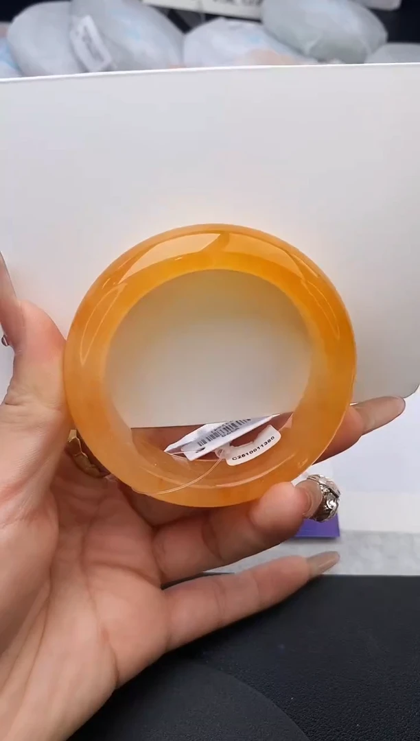 未镶嵌手镯石英质玉w70-HHB51+