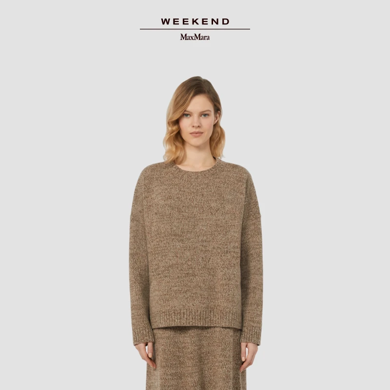 Weekend MaxMara 2025秋冬新款女装羊毛圆领毛衣5366155206