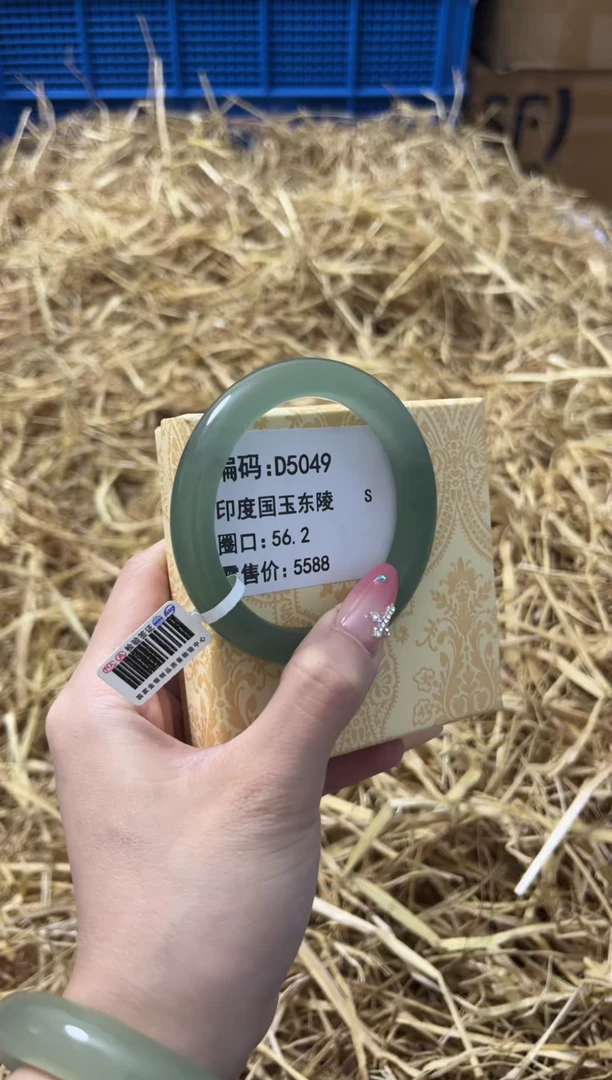 未镶嵌手镯石英质玉D5049