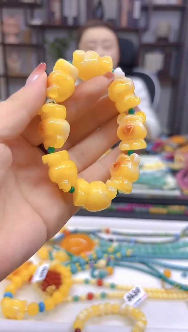 【闪购商品】蜜蜡手链未镶嵌手链S594