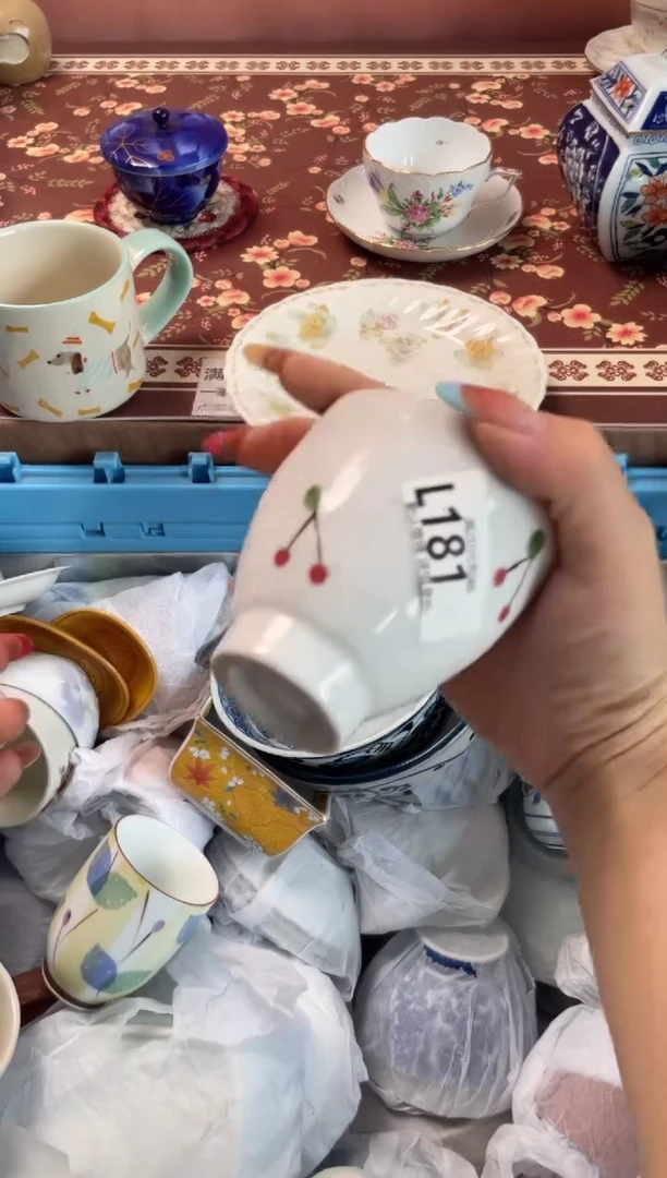 瓷片丁****丁瓷器瓷器L181