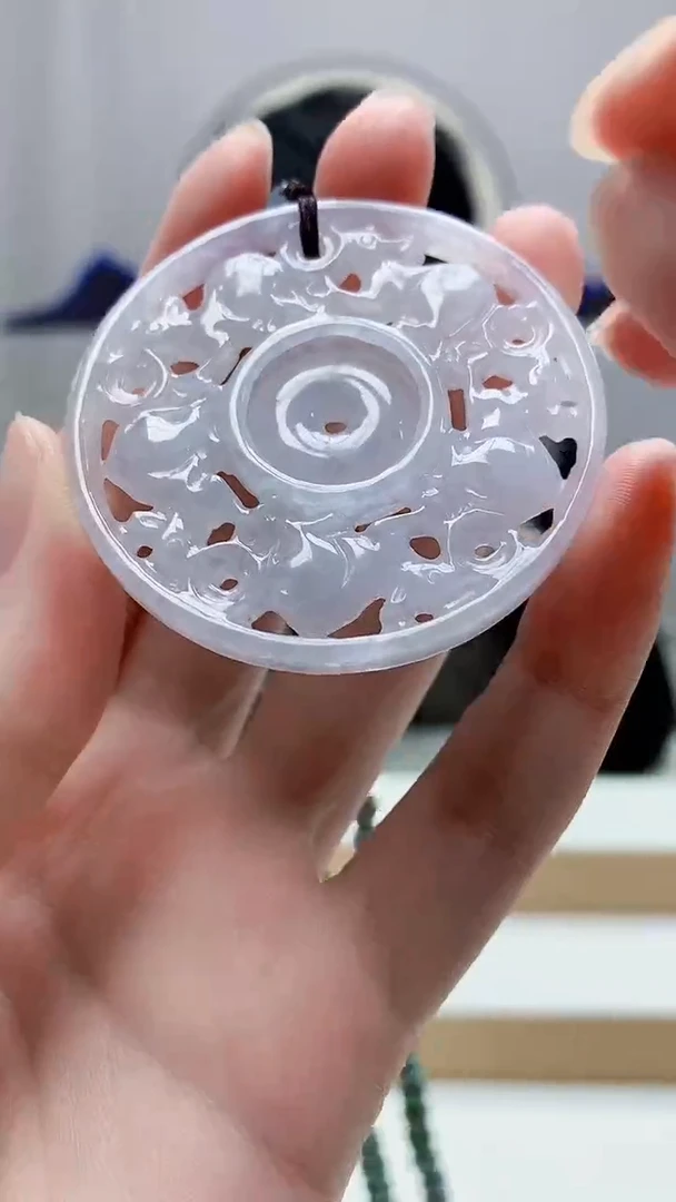 未镶嵌定制翡翠5159zm-毛货挂件38