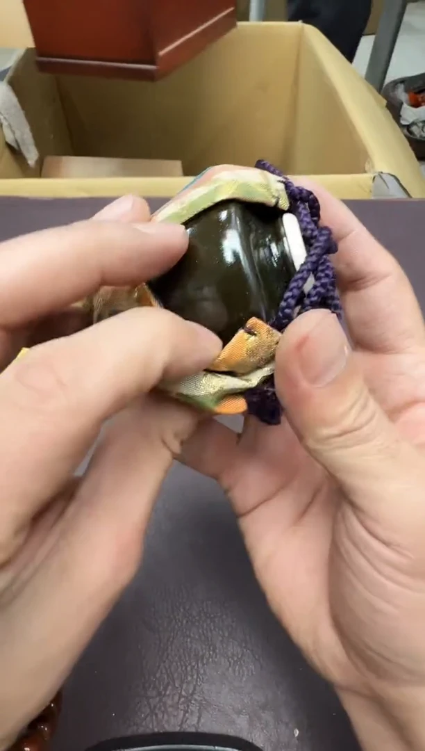 手工艺品钧瓷流*枫82