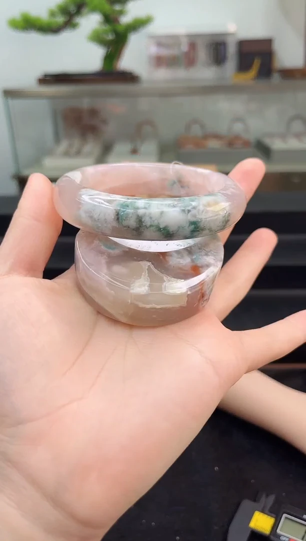 未镶嵌手镯石英质玉61圈口（赠品镯心）S987303