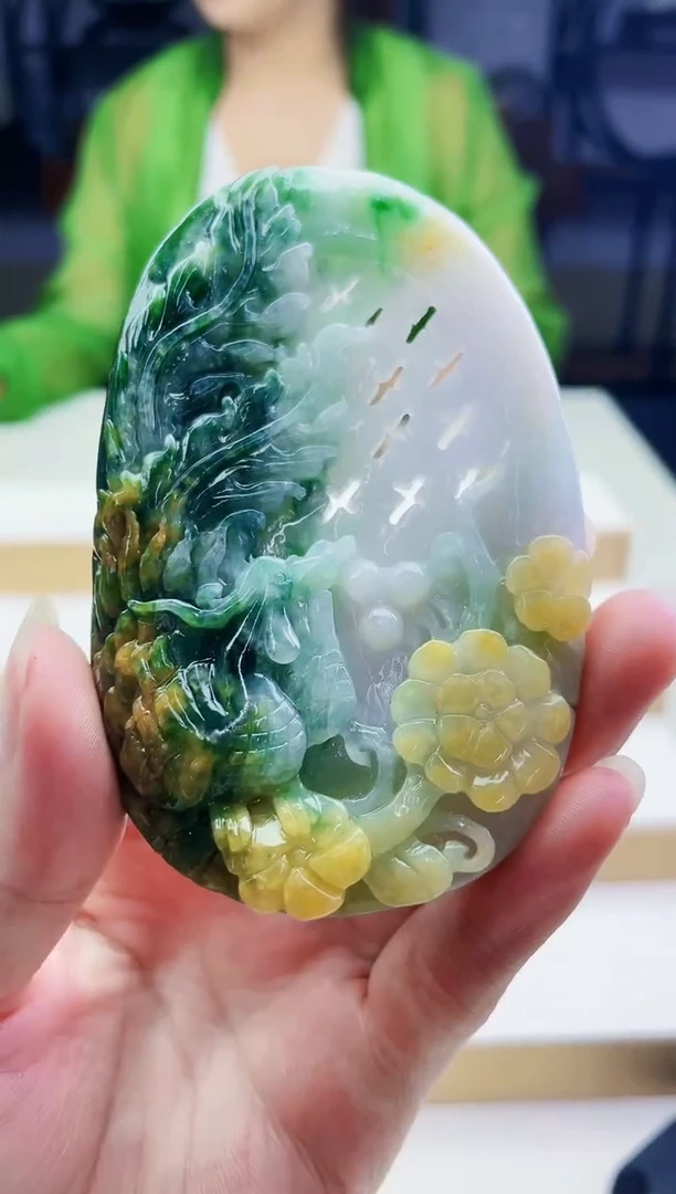 未镶嵌定制翡翠毛货1008478