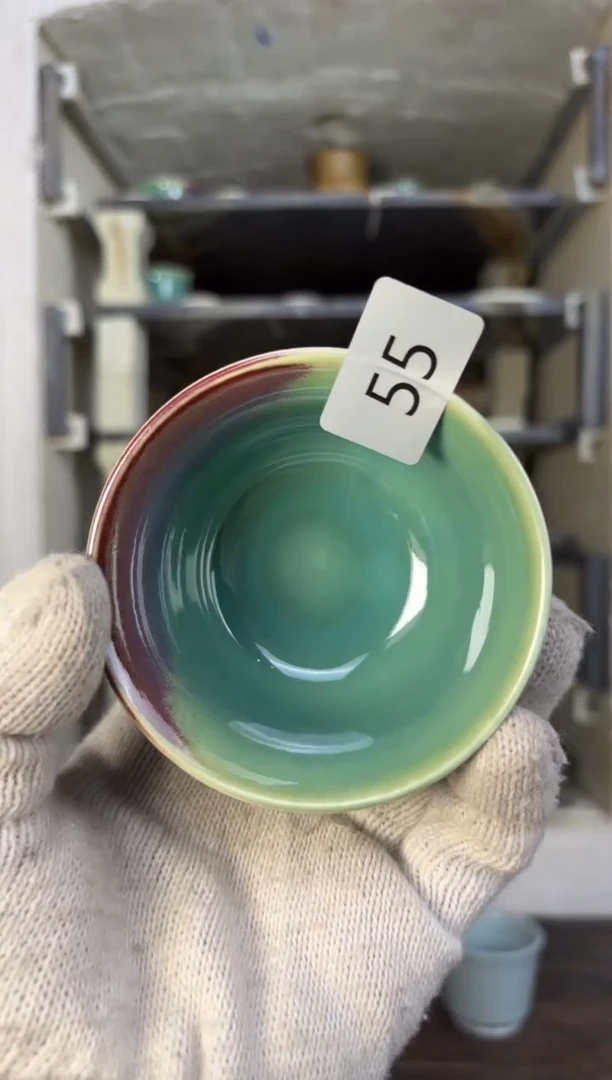 【闪购商品】摆件钧瓷窑变精品茶器