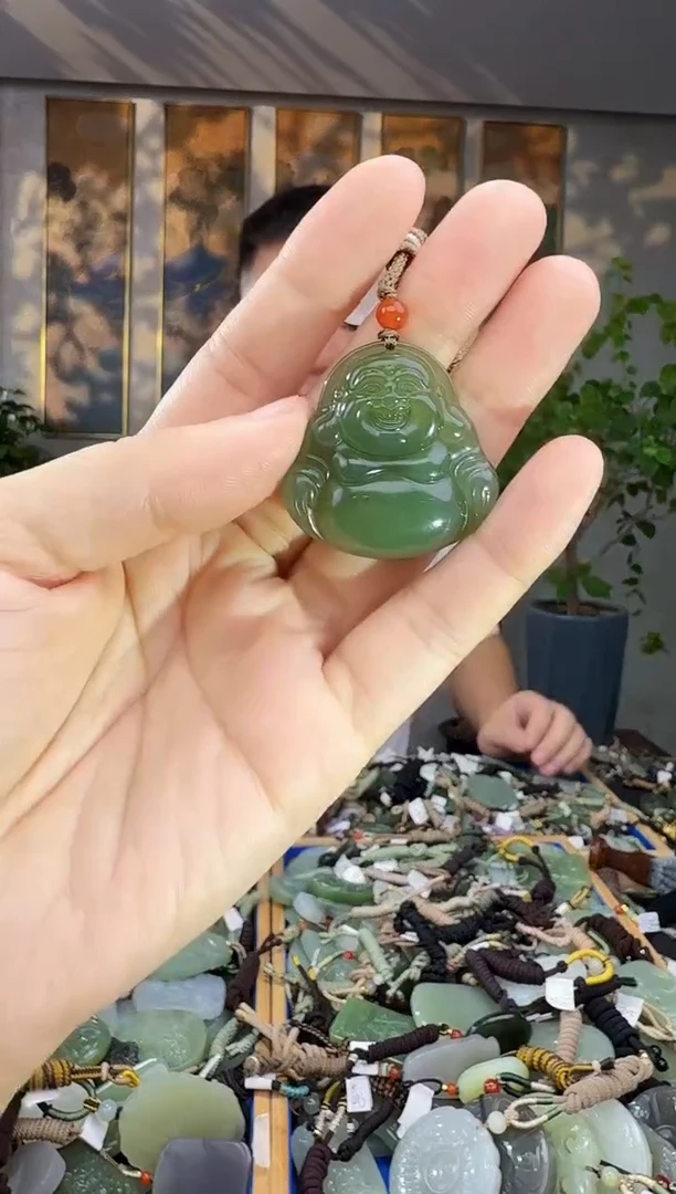 未镶嵌和田玉挂件拍一发一
