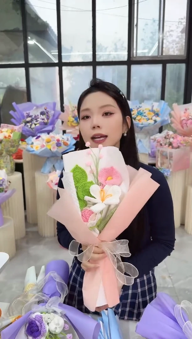 非遗手工定制花束，孤品清仓！！