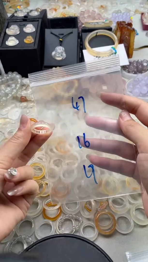 未镶嵌戒指玛瑙/玉髓47