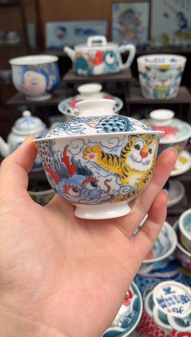 拙明院（微瑕价格）盖碗