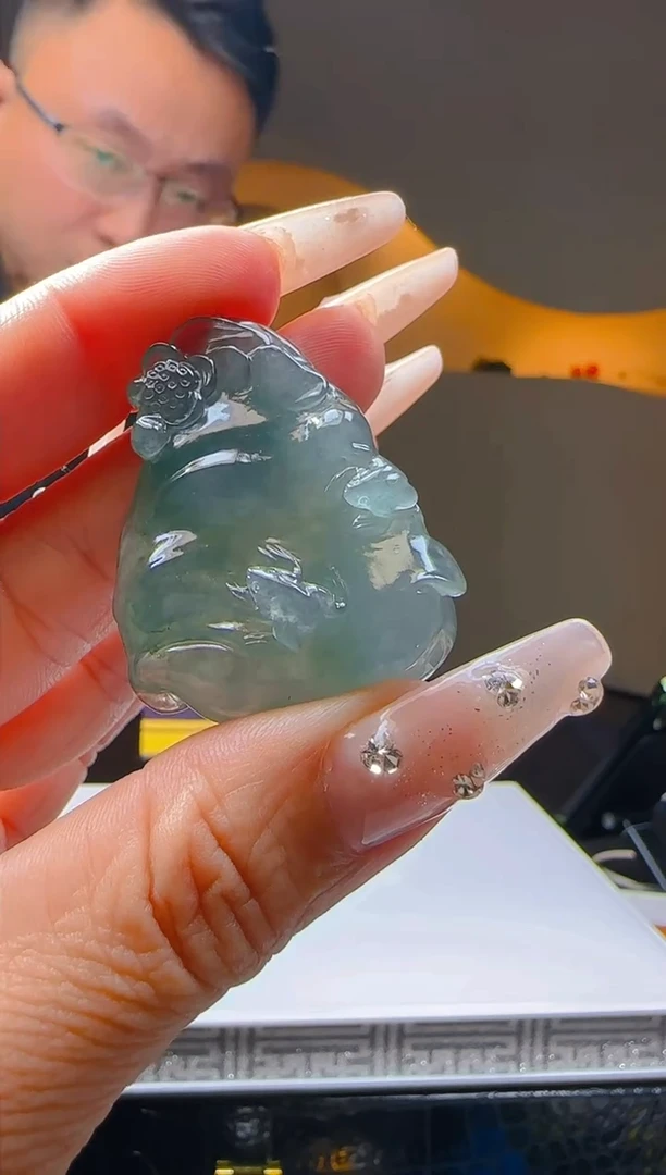 【闪购商品】定制翡翠未镶嵌Q03397翡翠毛货