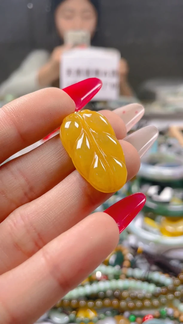 【闪购商品】翡翠颈饰未镶嵌/H/翡翠A货一图一物