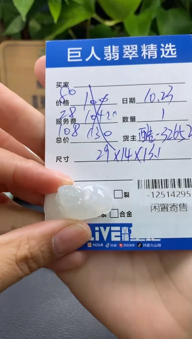 颈饰未镶嵌翡翠多人-12514295